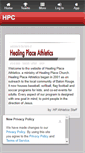 Mobile Screenshot of healingplaceathletics.org